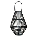 Black Lantern with Hoop Handle | Mataram