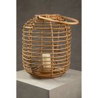 Natural Rattan Round Lantern | Mataram