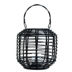 Black Rattan Lantern | Mataram