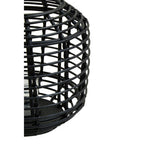 Black Rattan Lantern | Mataram