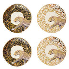 Set of 4 Canape Plates | London Leo