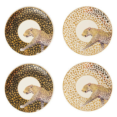 Set of 4 Canape Plates | London Leo