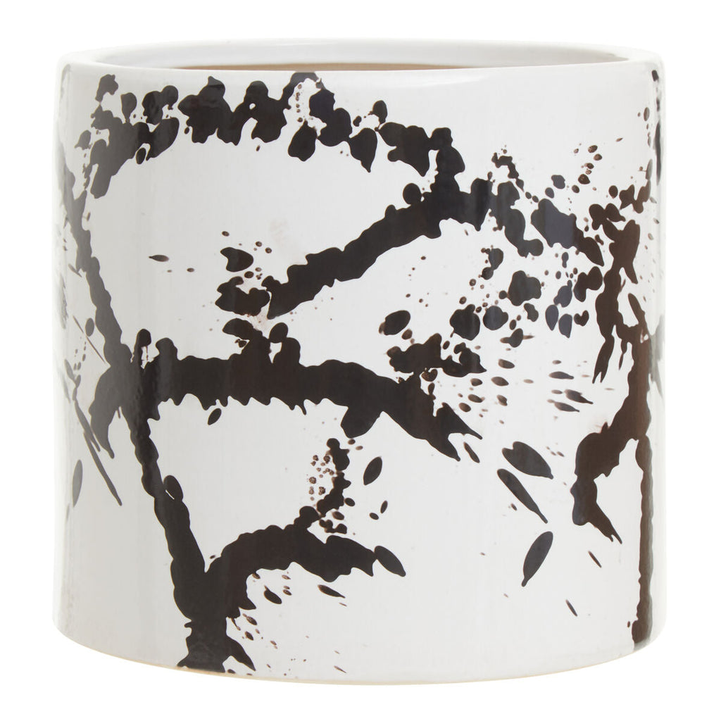 Black and White Large Planter | Sorrell