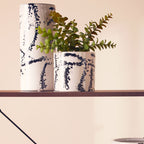 Black and White Large Planter | Sorrell