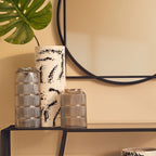 Large Black and White Ceramic Vase | Sorrell