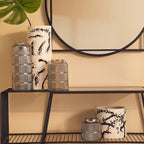 Large Black and White Ceramic Vase | Sorrell