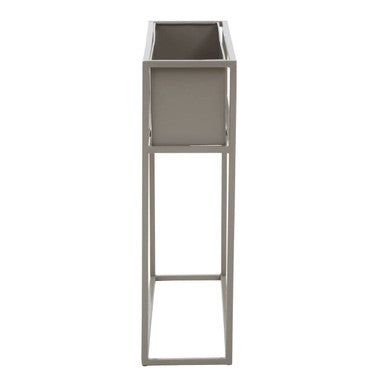 Floor Standing Grey Plant Box | Asher