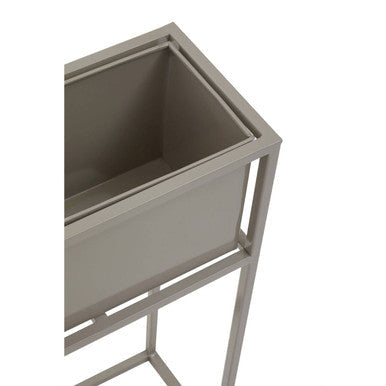 Floor Standing Grey Plant Box | Asher