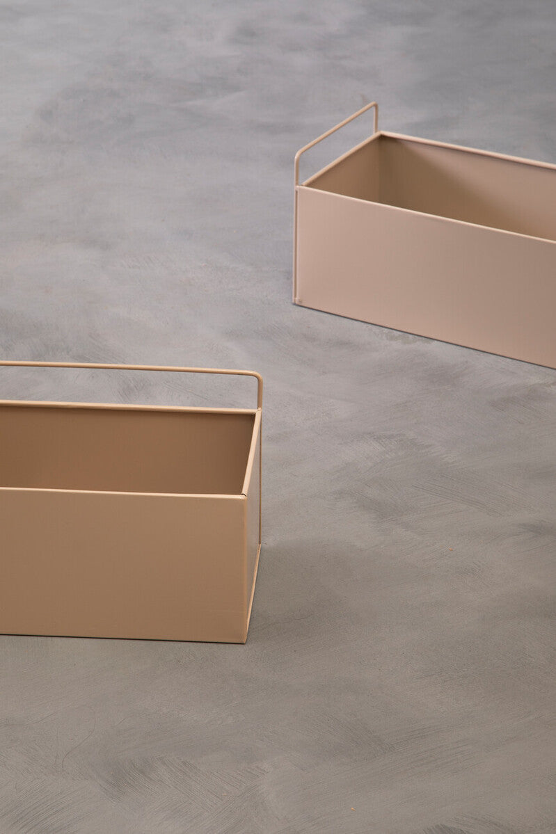 Wall Plant Box Grey Natural | Asher