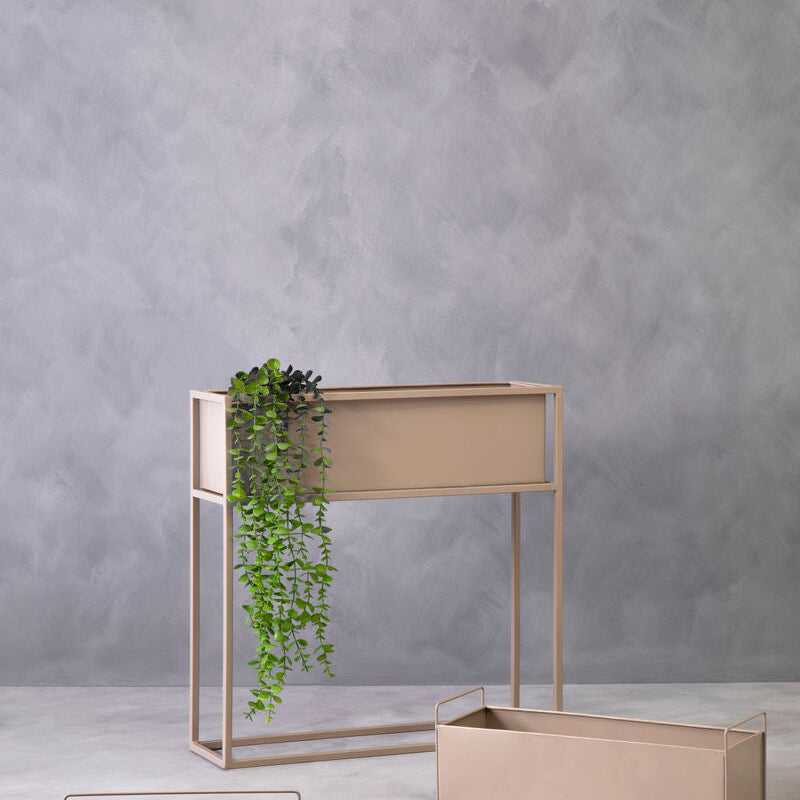 Asher Floor Standing Natural Plant Box