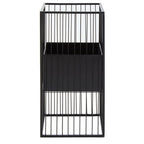 Black Floor Standing Planter | Alden