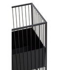 Black Floor Standing Planter | Alden