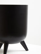 Alina Black Vase