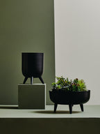 Alina Black Vase