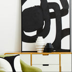 White Large Step Design Vase | Fabia