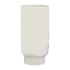 Viso Small Black And White Face Vase