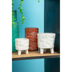 White Large Planter | Fara