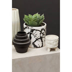 White Small Planter | Fara