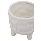 White Small Planter | Fara