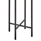 Small Grey and Black Floor Standing Planter | Trosa