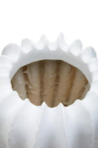White Textured Vase | Broc