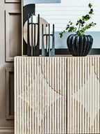 Black Textured Vase | Broc
