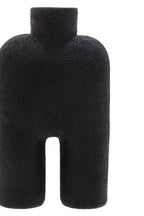 Large Black Sculptured Vase | Broc