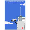 'Big Brother Is Watching You' - Premium Matte Paper Poster