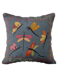 Suzani Hand Embroidered Cushion Cover - 45 x 45 cm