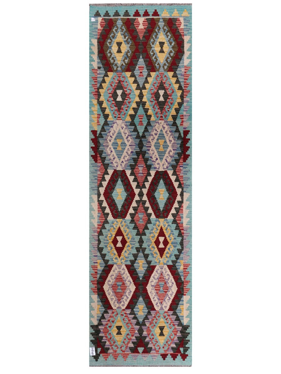 Maimana Kilim Runner - 285 x 82 cm