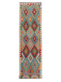 Maimana Kilim Runner - 393 x 83 cm