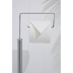 Chrome Toilet Brush and Roll Holder | Linnea