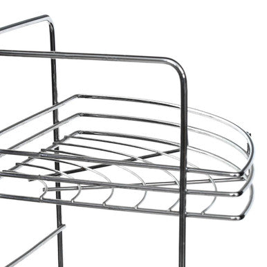 5 Tier Chrome Corner Storage Rack | Dara
