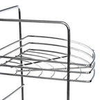5 Tier Chrome Corner Storage Rack | Dara