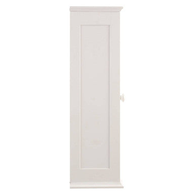 White Wood Wall Cabinet | Shutter