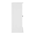 White Wood 2 Door Wall Cabinet | Shutter