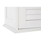 White Wood 2 Door Wall Cabinet | Shutter