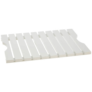 White Wood Slatted Duckboard | Portland