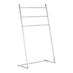 Chrome Finish Floorstanding Towel Rack | Dara
