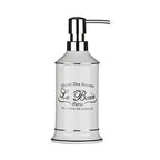 White Ceramic Lotion Dispenser | Le Bain
