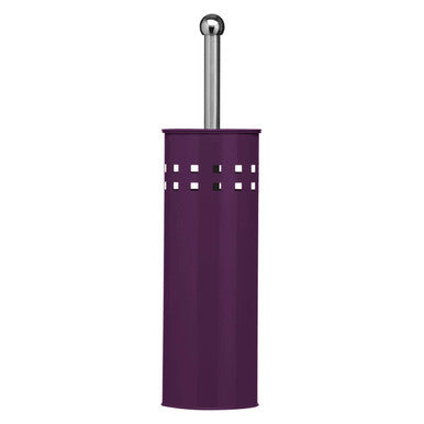 Purple Toilet Brush with Holder | Indy