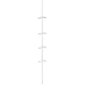 White Ps 4 Tier Corner Shelf Unit | Linnea