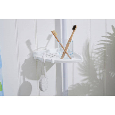 Telescopic Storage 4 Tier Corner Shelf | Linnea