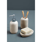 Natural Stone Effect Toothbrush Holder | Canyon