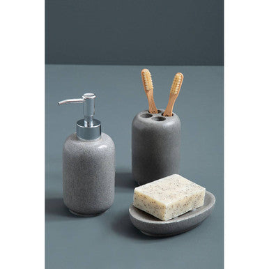 Grey Stone Toothbrush Holder | Canyon