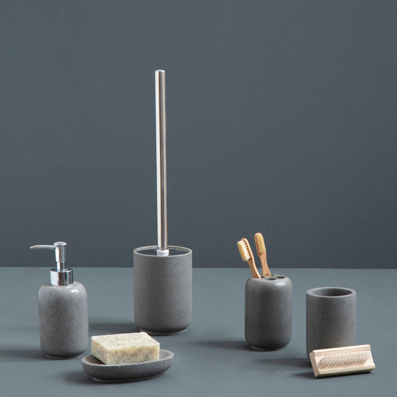 Grey Stone Toothbrush Holder | Canyon