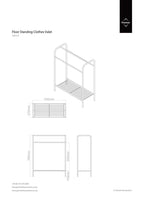 Floor Standing Towel Stand | Dara