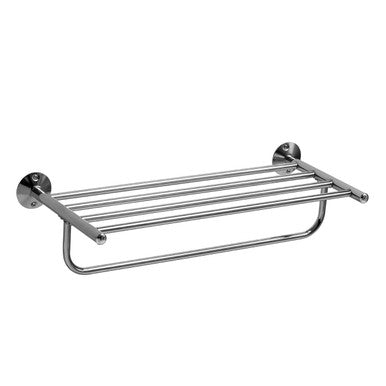 Wall Mountable Chrome Towel Shelf | Dara