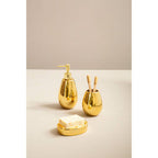 Dolomite Gold 3 Piece Bathroom Set | Magpie