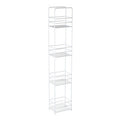 Four Tier White Rectangular Storage Caddy | Dara